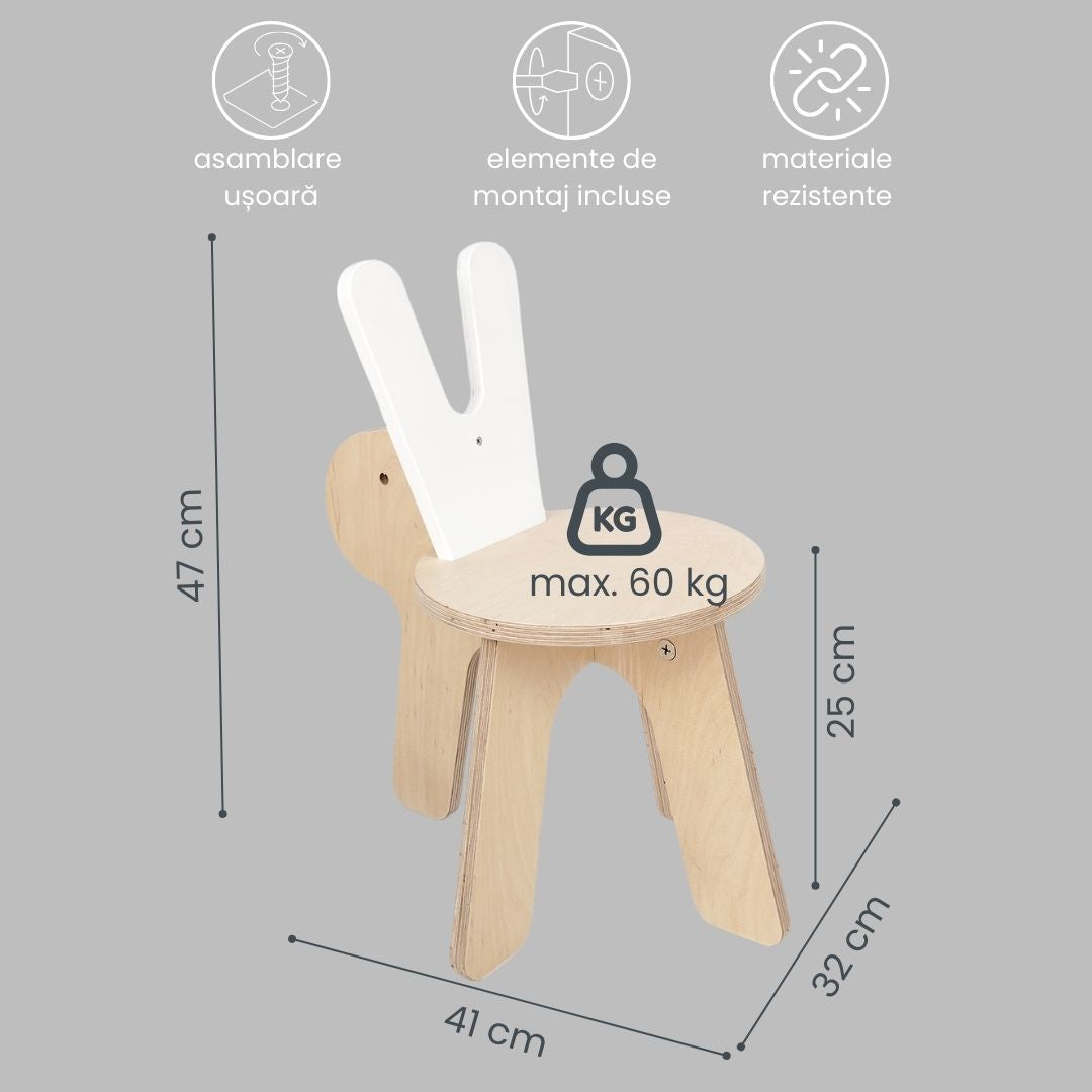 Scaun pentru copii BUNNY