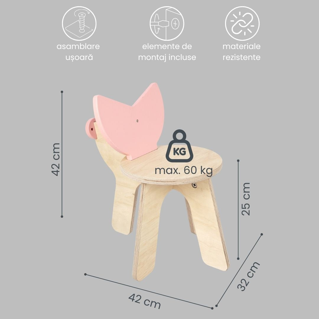 Scaun pentru copii PIGGY