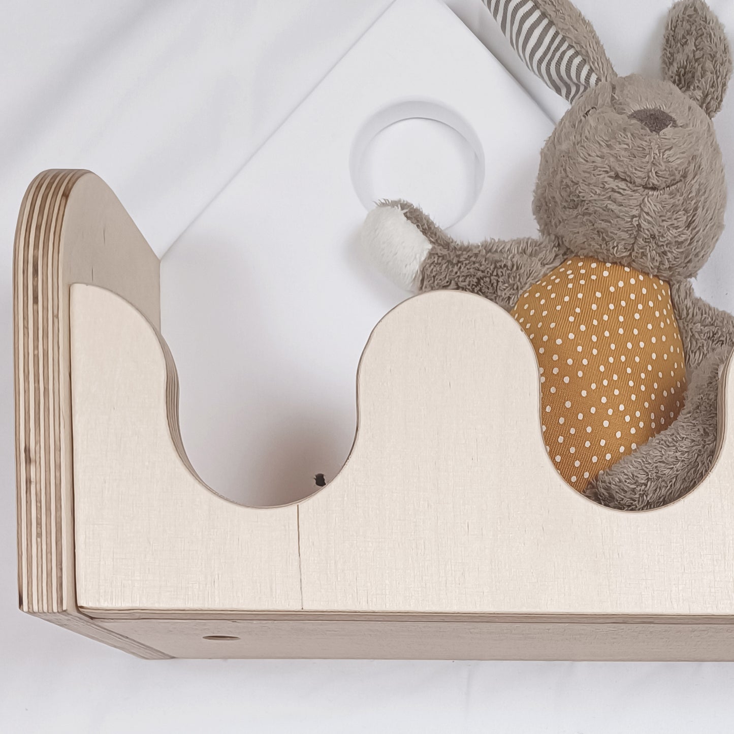Set 2 rafturi perete + Cuier Montessori NEST SET