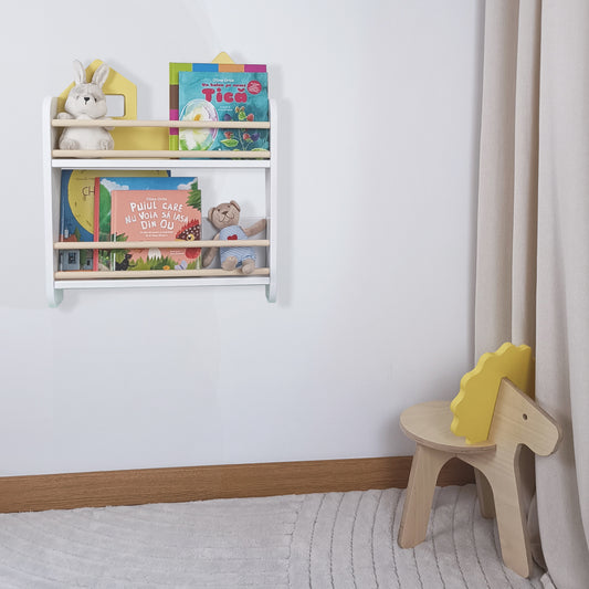 Bibliotecă perete Montessori MININEST