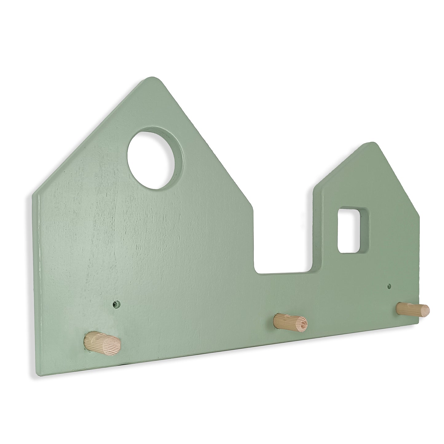 Set 2 rafturi perete + Cuier Montessori NEST SET