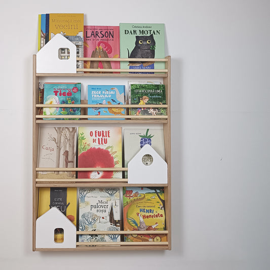 Bibliotecă perete Montessori NESKA