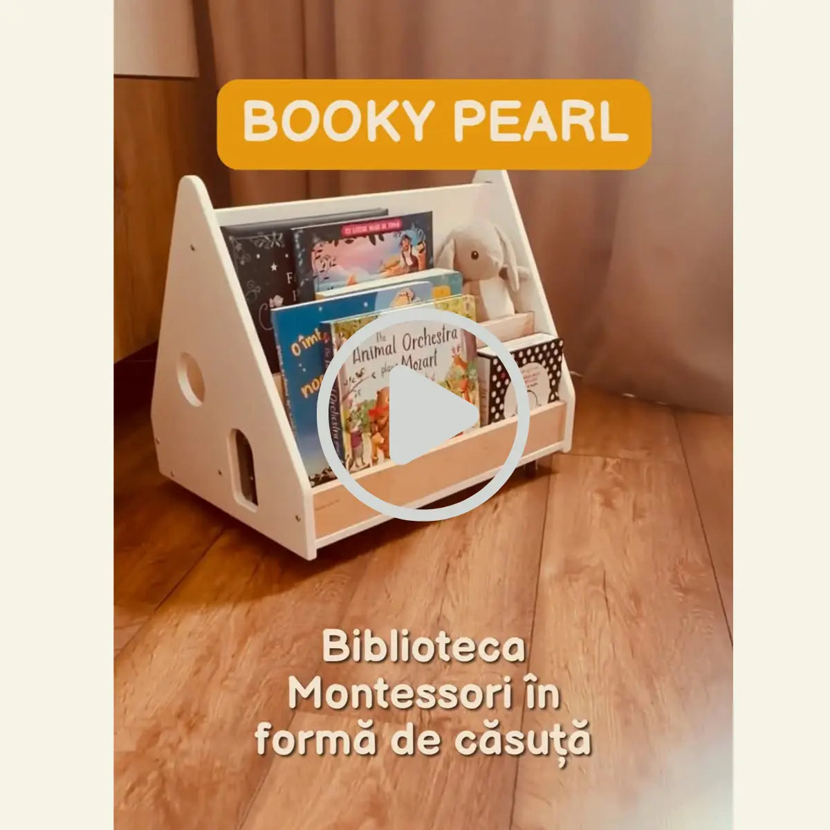 biblioteca pentru copii booky