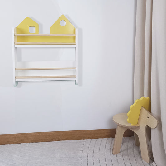 Bibliotecă perete Montessori MININEST