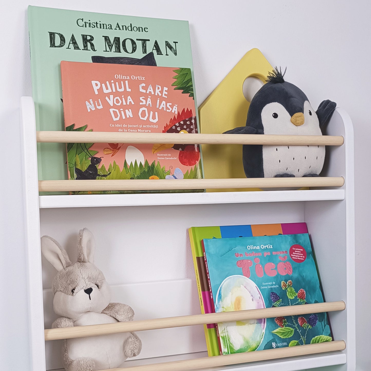 Bibliotecă perete Montessori MININEST