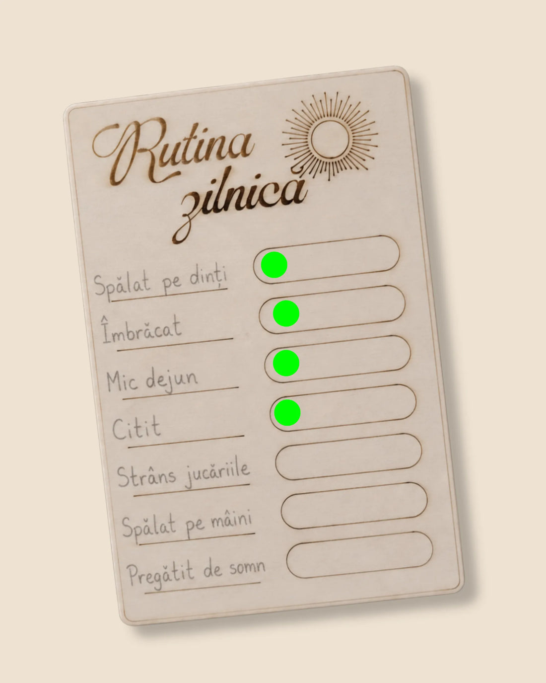 Două rutine. Un copil mai implicat.