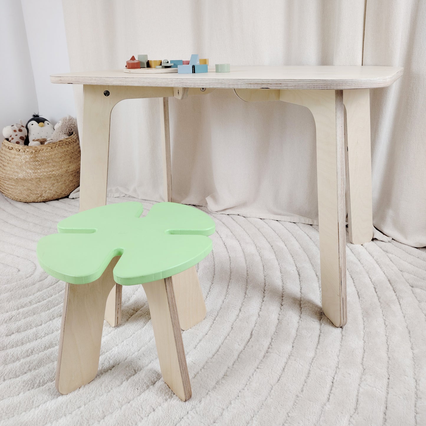 Taburet pentru copii LEAF