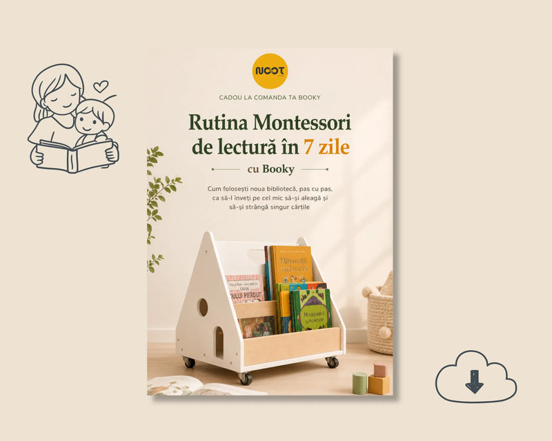 Ghidul „Rutina Montessori de lectură în 7 zile”